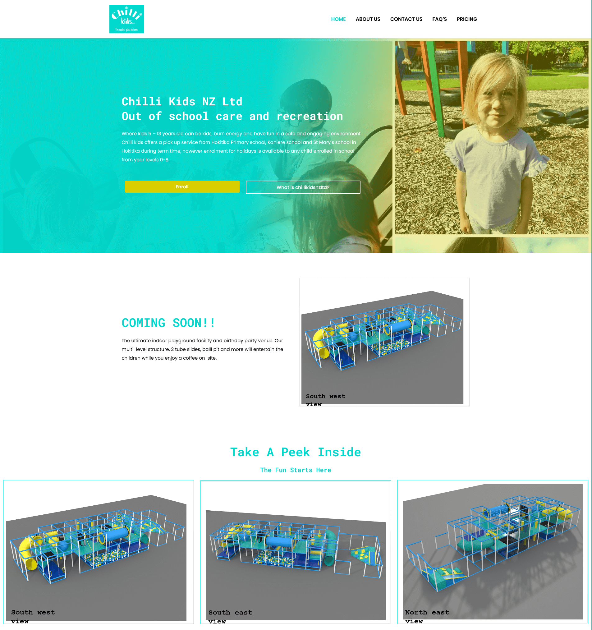 Elementor website